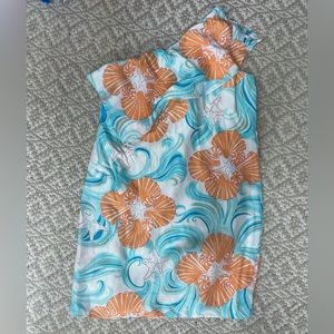 Lilly Pulitzer one shoulder dress